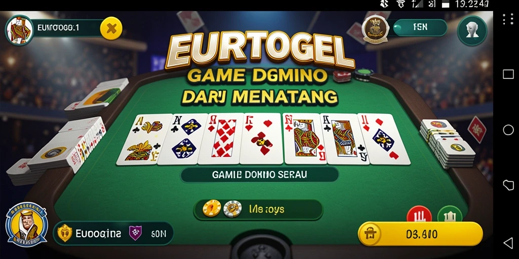 Tampilan gameplay EUROTOGEL yang menarik dan interaktif.