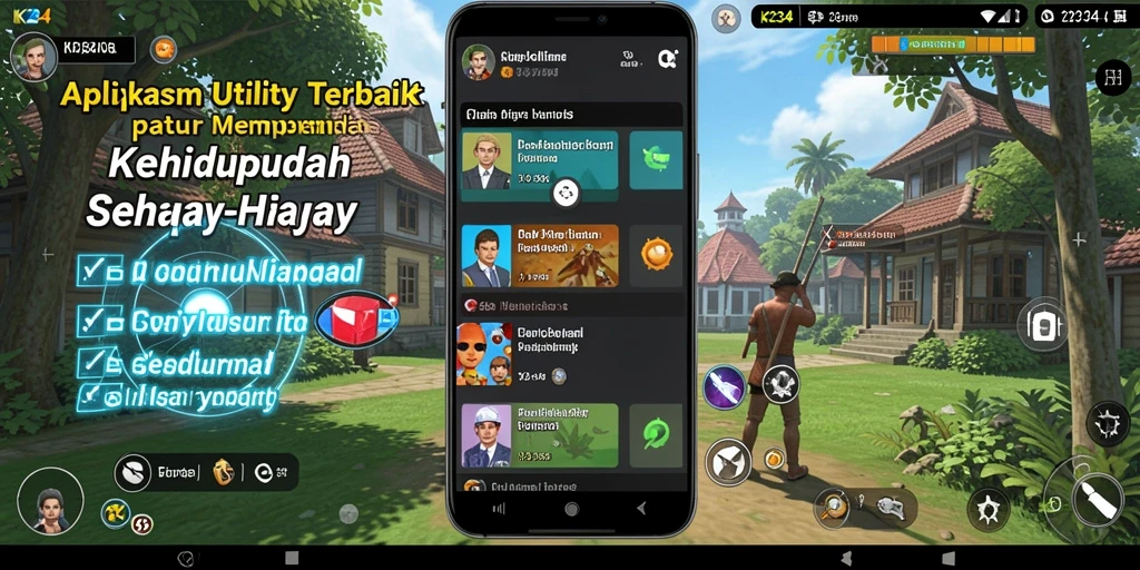 Tampilan antarmuka K234 yang intuitif dan efisien.