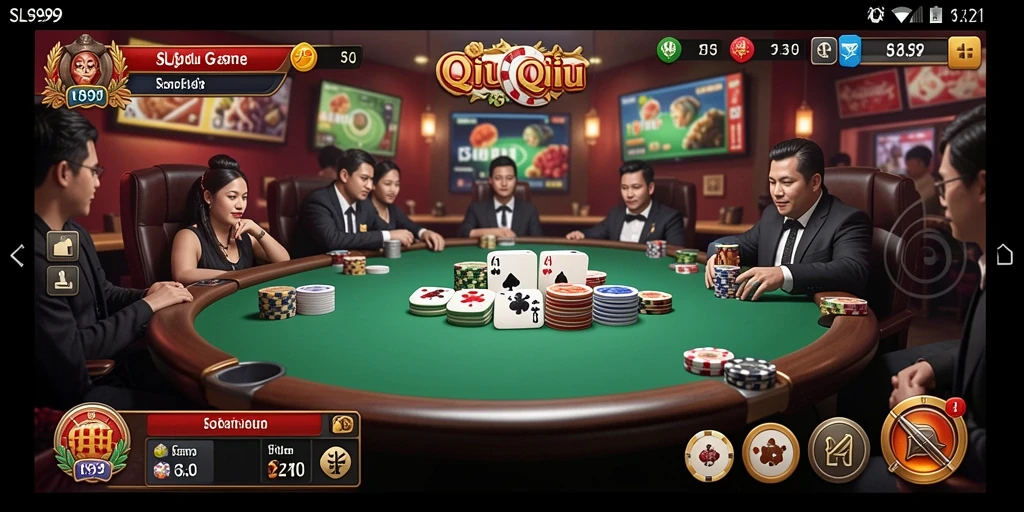 Tampilan gameplay yang menegangkan dalam SL999.